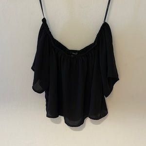 Off the Shoulder black top